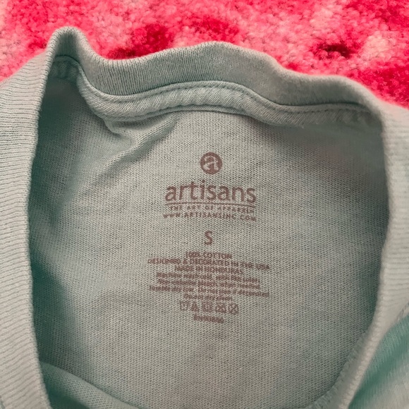 teal t-shirt - Picture 2 of 2